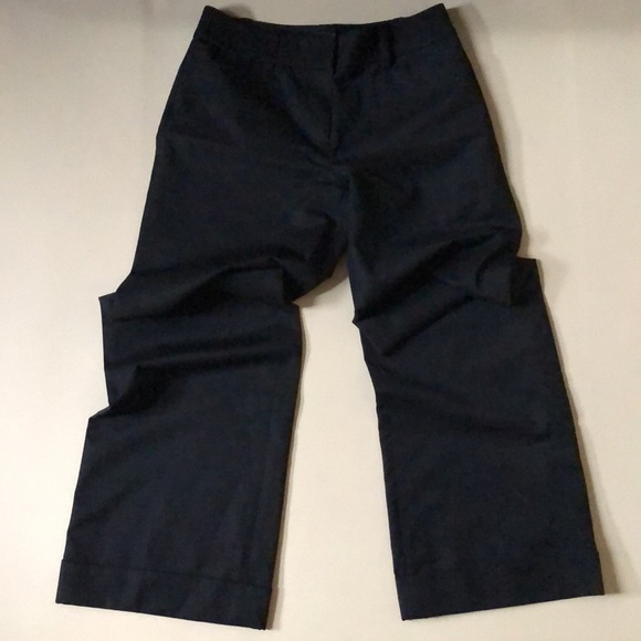 ANN TAYLOR Cuffed Ankle Flare Leg Pants Sz 2 - Picture 1 of 8